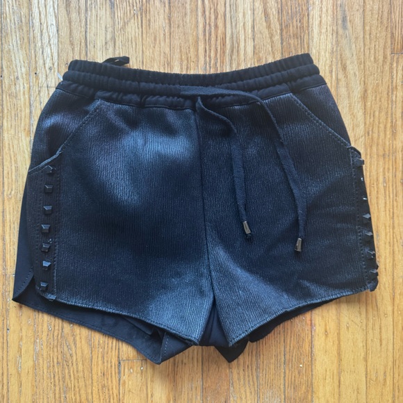 None Pants - GENUINE LEATHER shorts